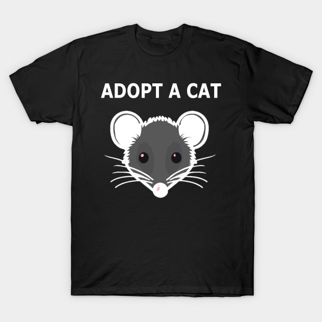 adopt a cat T-Shirt by Pektashop